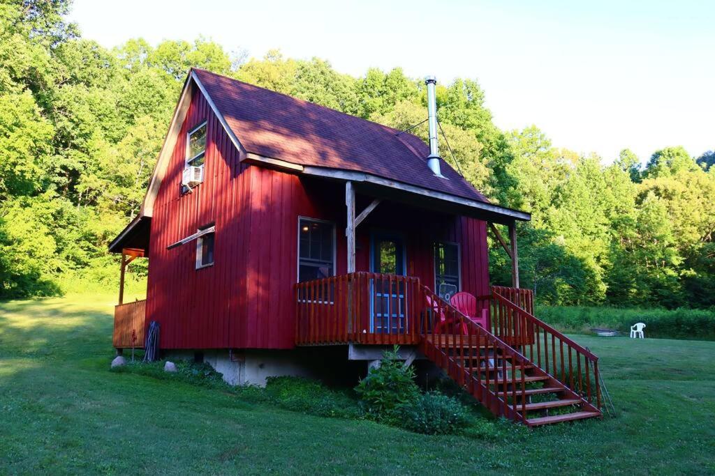 Secluded Cabin On Red Haven Farm Irvine Exterior foto